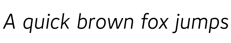 Preview of FONTSPRING DEMO - June Italic font