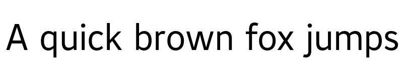 Preview of FONTSPRING DEMO - June Medium Regular font