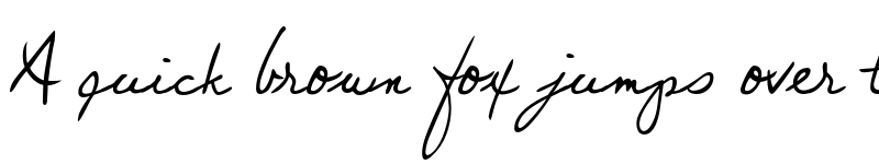 Preview of FONTSPRING DEMO - Juri Handwriting Regular font