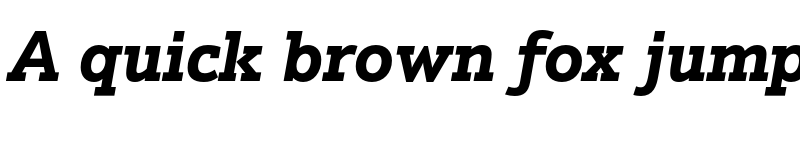 Preview of FONTSPRING DEMO - Justus Pro Bold Italic font