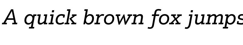 Preview of FONTSPRING DEMO - Justus Pro Italic font