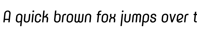 Preview of FONTSPRING DEMO - K-haus 205 Medium Italic font