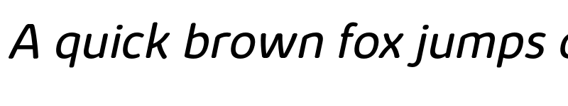 Preview of FONTSPRING DEMO - Kabrio Abarth Book Italic font