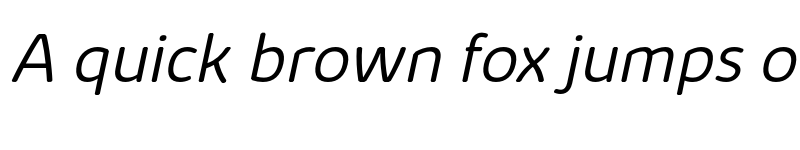 Preview of FONTSPRING DEMO - Kabrio Abarth Light Italic font