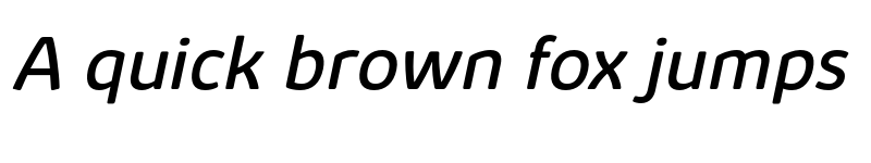 Preview of FONTSPRING DEMO - Kabrio Alternate Italic font