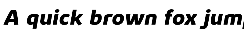 Preview of FONTSPRING DEMO - Kabrio ExtBd Italic font