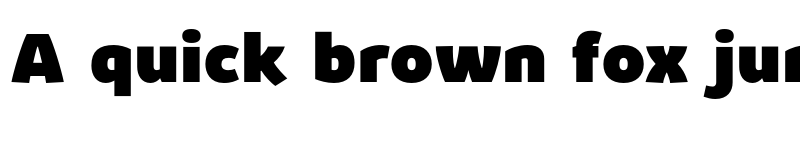 Preview of FONTSPRING DEMO - Kabrio Heavy Regular font