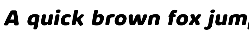 Preview of FONTSPRING DEMO - Kabrio Soft ExtBd Italic font