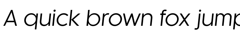 Preview of FONTSPRING DEMO - Kaleko 105 Book Italic font