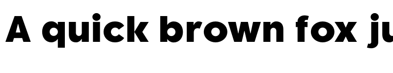 Preview of FONTSPRING DEMO - Kaleko 105 Heavy Regular font