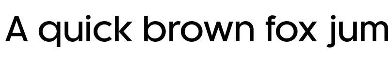 Preview of FONTSPRING DEMO - Kaleko 105 Medium Regular font