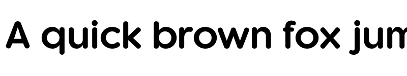 Preview of FONTSPRING DEMO - Kaleko 105 Round Bold font