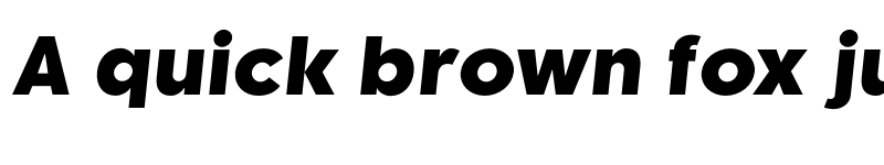 Preview of FONTSPRING DEMO - Kaleko 205 Heavy Italic font