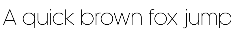 Preview of FONTSPRING DEMO - Kaleko 205 Light Regular font