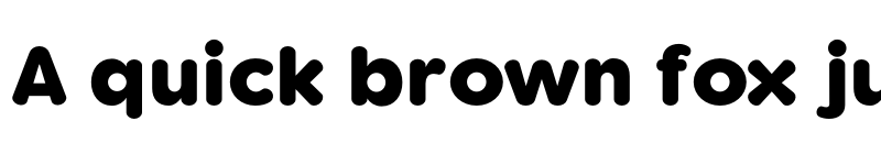 Preview of FONTSPRING DEMO - Kaleko 205 Round Bold font