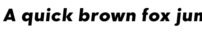 Preview of FONTSPRING DEMO - Kaleko 205 Text Bold Italic font