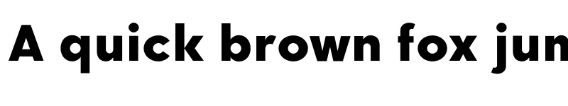 Preview of FONTSPRING DEMO - Kaleko 205 Text Bold font