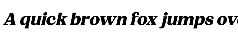 Preview of FONTSPRING DEMO - Kalheuh Display ExtBd Ita Italic font