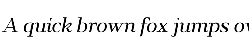 Preview of FONTSPRING DEMO - Kalpa light Italic font