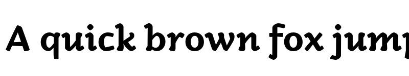 Preview of FONTSPRING DEMO - Kamado Bold font