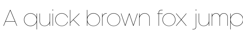 Preview of FONTSPRING DEMO - Kamerik 205 Thin Regular font