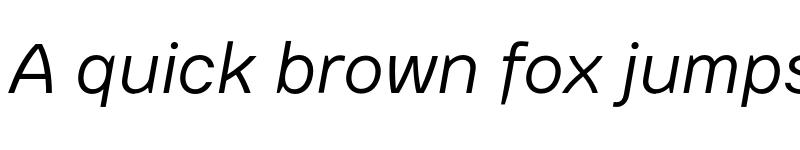 Preview of FONTSPRING DEMO - Kana Sans Italic font