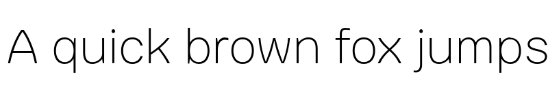 Preview of FONTSPRING DEMO - Kana Sans Light Regular font