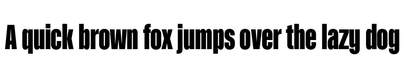 Preview of FONTSPRING DEMO - Kaneda Gothic Black Regular font