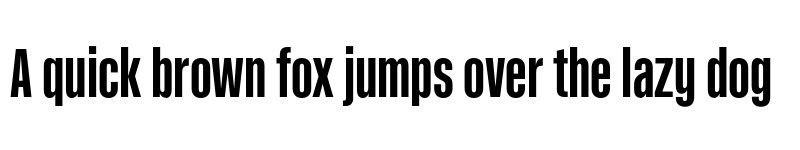 Preview of FONTSPRING DEMO - Kaneda Gothic Bold font