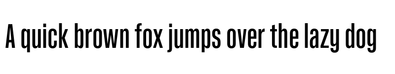 Preview of FONTSPRING DEMO - Kaneda Gothic Medium Regular font