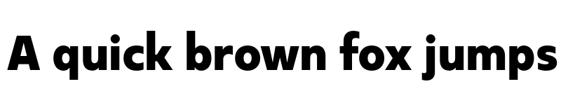 Preview of FONTSPRING DEMO - Kappa Text Black Regular font