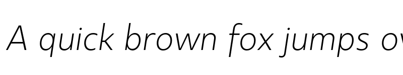 Preview of FONTSPRING DEMO - Kappa Text Light Italic Regular font