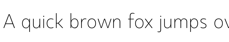 Preview of FONTSPRING DEMO - Kappa Text UltraLight Regular font