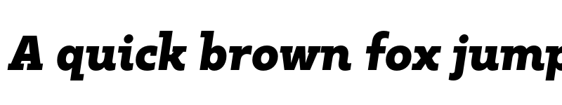 Preview of FONTSPRING DEMO - Kappa Vol2 D BlackItalic Regular font