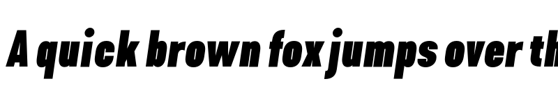 Preview of FONTSPRING DEMO - Kapra Neue Pro Black Condensed Italic font