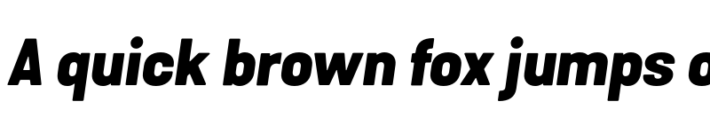 Preview of FONTSPRING DEMO - Kapra Neue Pro Black Expanded Rounded Italic font