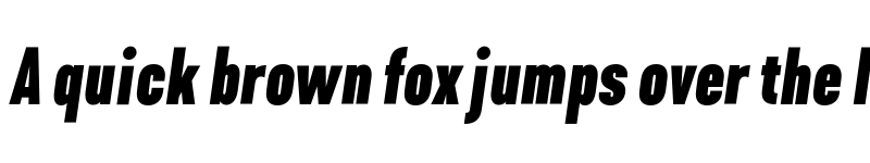 Preview of FONTSPRING DEMO - Kapra Neue Pro Condensed Bold Italic font