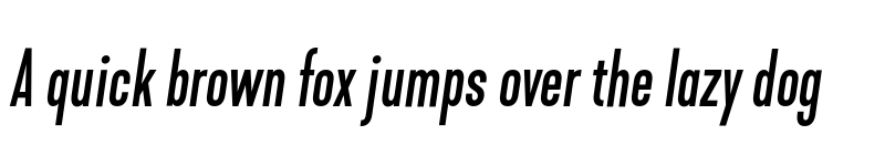 Preview of FONTSPRING DEMO - Kapra Neue Pro Condensed Italic font