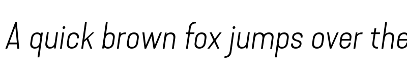 Preview of FONTSPRING DEMO - Kapra Neue Pro Ex Light Expanded Italic font