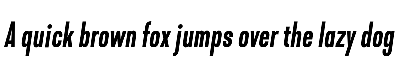 Preview of FONTSPRING DEMO - Kapra Neue Pro Medium Condensed Italic font