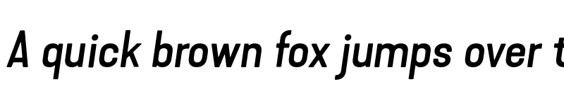 Preview of FONTSPRING DEMO - Kapra Neue Pro Medium Expanded Rounded Italic font