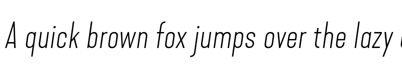 Preview of FONTSPRING DEMO - Kapra Neue Pro Thin Italic font