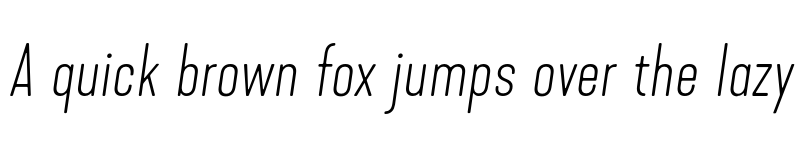 Preview of FONTSPRING DEMO - Kapra Neue Pro Thin Rounded Italic font