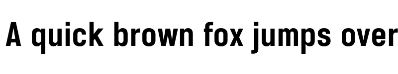 Preview of FONTSPRING DEMO - Karben 105 Bold font