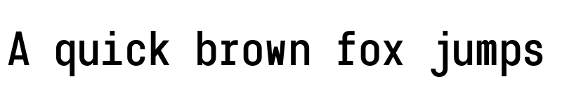 Preview of FONTSPRING DEMO - Karben 105 Mono Bold font