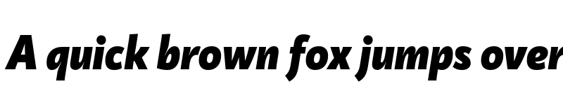 Preview of FONTSPRING DEMO - Kardinal Black Italic font