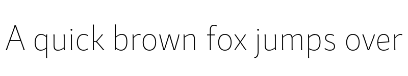 Preview of FONTSPRING DEMO - Kardinal ExtraLight Regular font