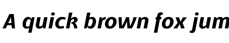 Preview of FONTSPRING DEMO - Kareemah Kareemah ExtraBold Italic font