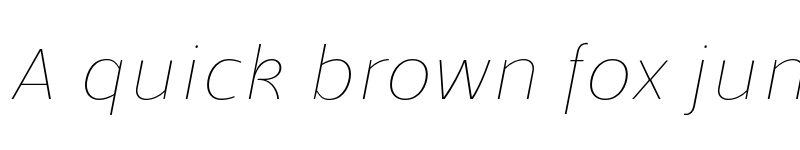 Preview of FONTSPRING DEMO - Kareemah Kareemah Thin Italic font