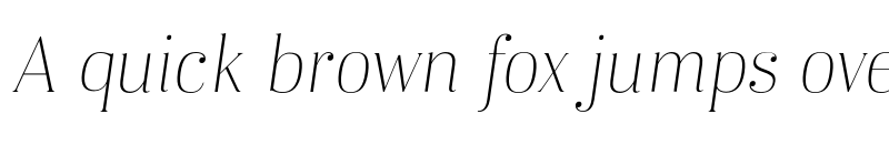 Preview of FONTSPRING DEMO - Karsten ExtLt Italic font